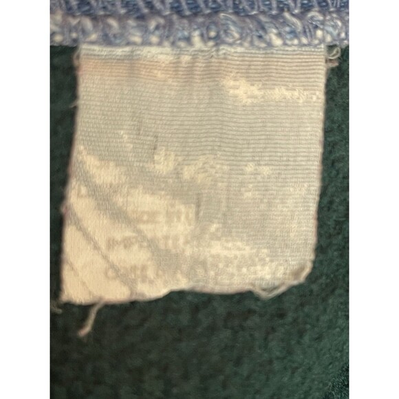 VTG LL Bean Men’s Jeans 40x30 Blue Denim Fleece Lined USA Winter Warm Distressed - Picture 12 of 14